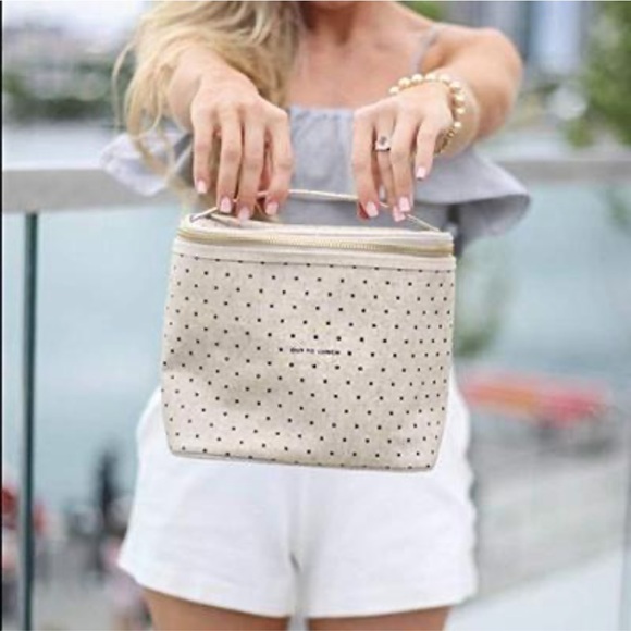 Kate Spade On The Go Polka Dot Lunch Box Tote NWT - Picture 5 of 6